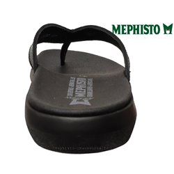 Mephisto Charly Noir cuir tong 61000