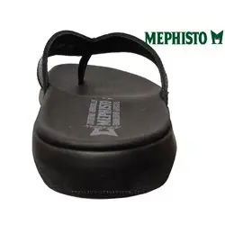Mephisto Charly Noir cuir tong 61000
