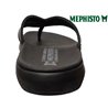 Mephisto Charly Noir cuir tong 61000