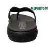Mephisto Charly Noir cuir tong 61000