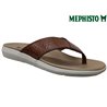 Mephisto Charly Marron cuir tong 61002
