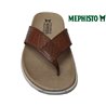 Mephisto Charly Marron cuir tong 61005