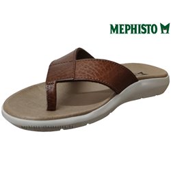 Mephisto Charly Marron cuir tong 61006