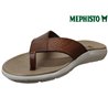 Mephisto Charly Marron cuir tong 61006