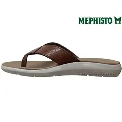 Mephisto Charly Marron cuir tong 61007