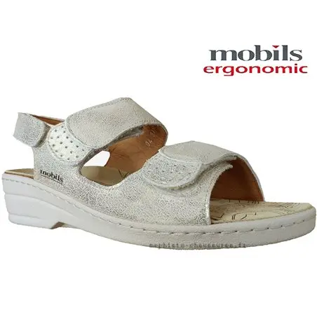 Mobils by Mephisto Roselie Platine cuir nu-pied 61843
