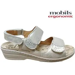 Mobils by Mephisto Roselie Platine cuir nu-pied 61844