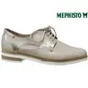 Mephisto Rubia Beige/platine cuir lacets_derbies 61984