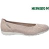 Mephisto Elsie perf Taupe cuir ballerine 62369
