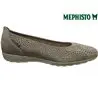 Mephisto Elsie perf Taupe cuir ballerine 62369