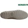 Mephisto Elsie perf Taupe cuir ballerine 62370