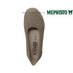 Mephisto Elsie perf Taupe cuir ballerine 62372