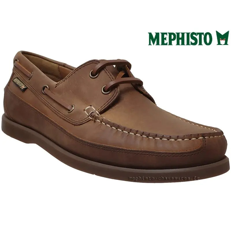 Mephisto BOATING Marron cuir bateau 62735