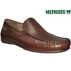Mephisto ALGORAS Marron moyen cuir mocassin 63348