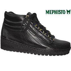Mephisto Laurie Noir cuir bottillon 63749