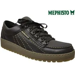Mephisto RAINBOW Marron foncé cuir lacets_derbies 64638