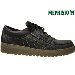 Mephisto RAINBOW Marron foncé cuir lacets_derbies 64639