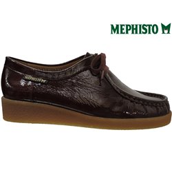 Mephisto CHRISTY Bordeaux vernis lacets_derbies 64644