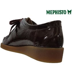 Mephisto CHRISTY Bordeaux vernis lacets_derbies 64646