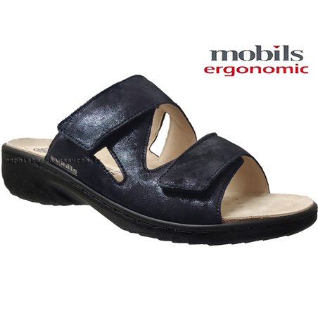 Mobils by Mephisto Geva Marine cuir mule 64753