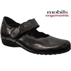 Mobils by Mephisto Flora Marron vernis ballerine 64758