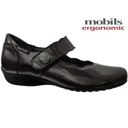 Mobils by Mephisto Flora Marron vernis ballerine 64759