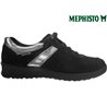 Mephisto Rebeca Noir velours lacets_richelieu 65253