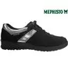 Mephisto Rebeca Noir velours lacets_richelieu 65253