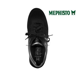 Mephisto Rebeca Noir velours lacets_richelieu 65256