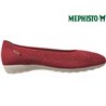 Mephisto Elsie perf Rouge nubuck ballerine 67156