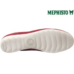 Mephisto Elsie perf Rouge nubuck ballerine 67157