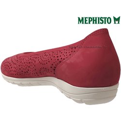 Mephisto Elsie perf Rouge nubuck ballerine 67158