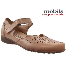 Mobils by Mephisto Florina perf Marron clair cuir ballerine 67270