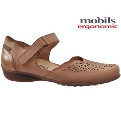 Mobils by Mephisto Florina perf Marron clair cuir ballerine 67271