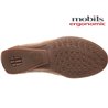 Mobils by Mephisto Florina perf Marron clair cuir ballerine 67272
