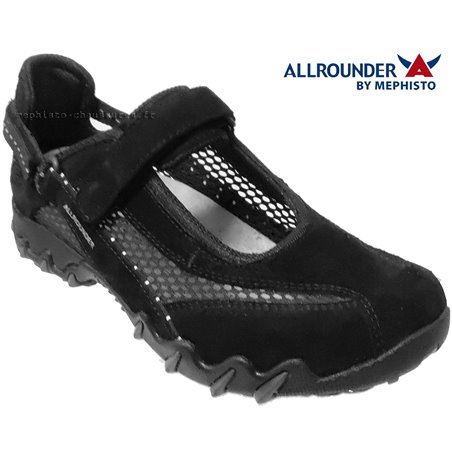 Allrounder NIRO FILET Noir velours basket_mode_basse 67375
