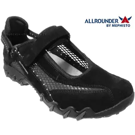 Allrounder NIRO FILET Noir velours basket_mode_basse 67375