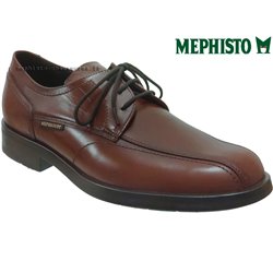 Mephisto Saverio Marron cuir lacets_derbies 67545
