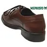 Mephisto Saverio Marron cuir lacets_derbies 67548
