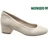 Mephisto Brity Ecru cuir ballerine 67556