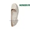 Mephisto Brity Ecru cuir ballerine 67559