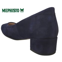 Mephisto Brity Marine velours ballerine 68368