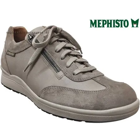 Mephisto Valio Taupe cuir basket_mode_basse 68834