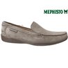 Mephisto Ianik Taupe Velours mocassin 69295