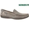 Mephisto Ianik Taupe Velours mocassin 69295