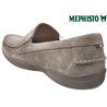 Mephisto Ianik Taupe Velours mocassin 69297