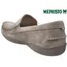 Mephisto Ianik Taupe Velours mocassin 69297