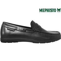Mephisto ALYON Noir cuir mocassin 69405