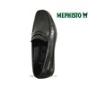 Mephisto ALYON Noir cuir mocassin 69408