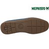 Mephisto ALYON Bleu velours mocassin 69411